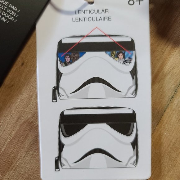 #Loungefly #StarWars Star Wars #Stromtrooper Zip Around # Wallet - Picture 5 of 6
